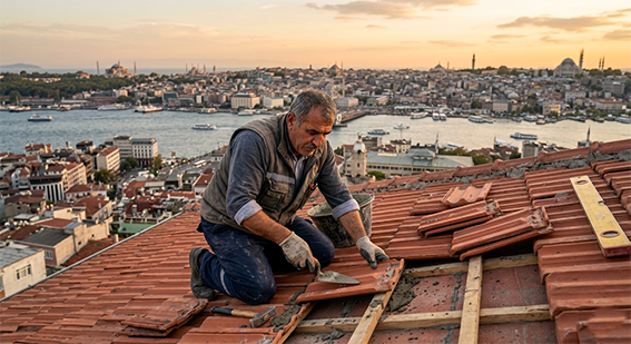 İstanbul Çatı Ustası ve Avrupa Yakası Çatı Tamiri – Ömer Usta